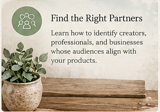 Find the right partners