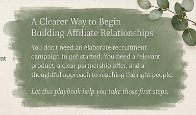 A clearer way to begin